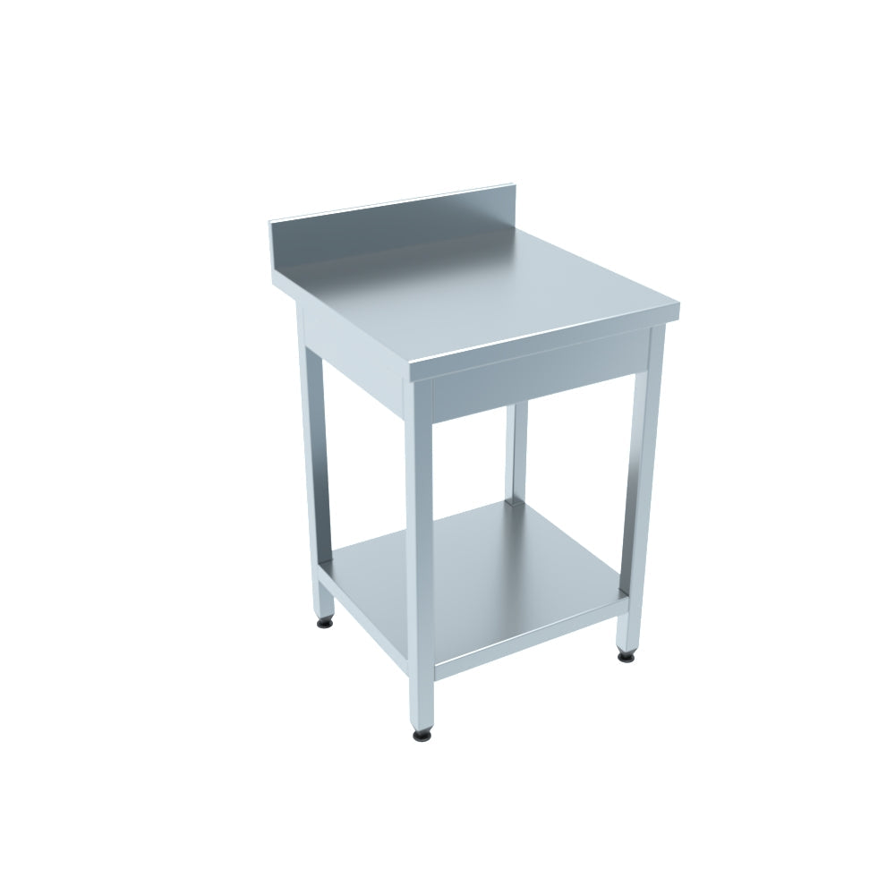 Arbeitstisch Profi 600 / mit Grundboden & Aufkantung B:600