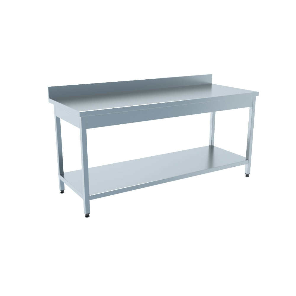 Arbeitstisch Profi 700 / mit Grundboden & Aufkantung B:1800