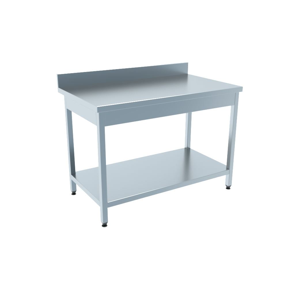 Arbeitstisch Profi 700 / mit Grundboden & Aufkantung B:1200