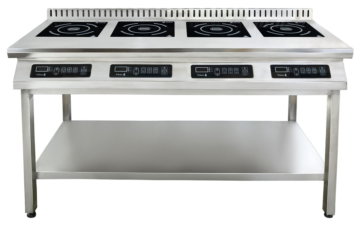 Induktionsherd Tehma  Slim,  4 Brenner stationär 14KW