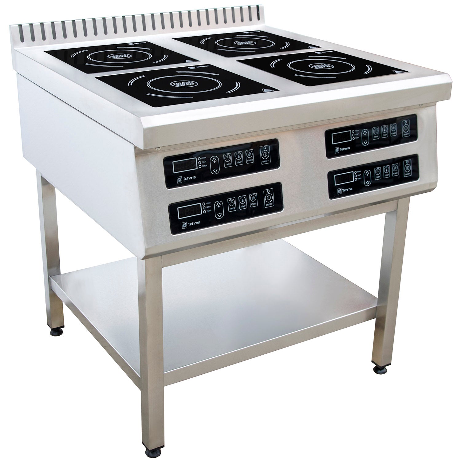 Induktionsherd Tehma 800,  4 Brenner stationär 14KW