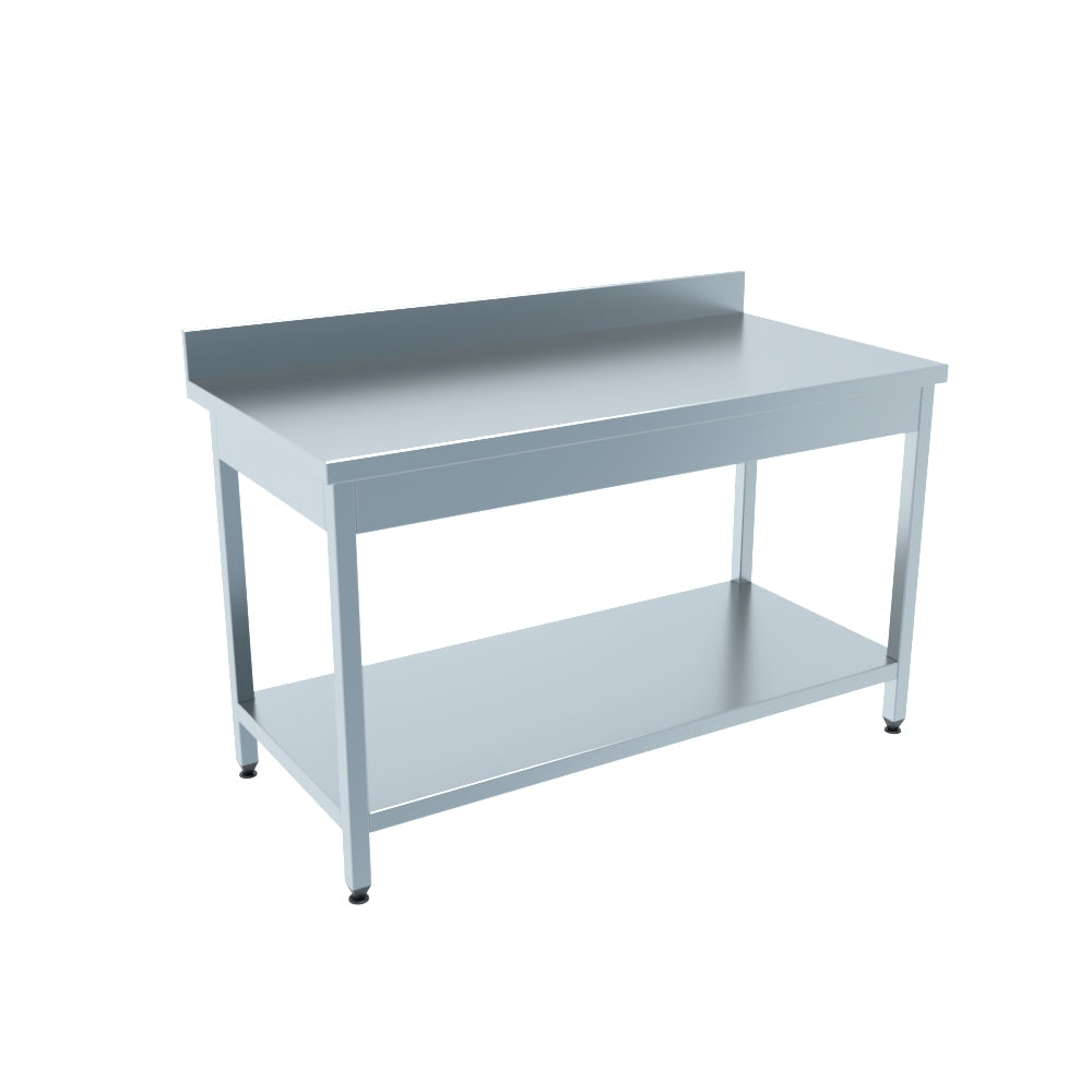 Arbeitstisch Profi 700 / mit Grundboden & Aufkantung B:1400