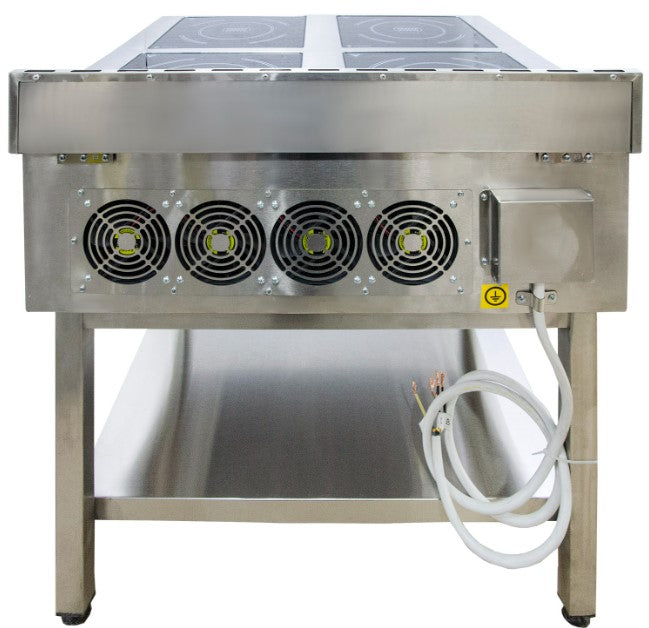 Induktionsherd Tehma 800,  4 Brenner stationär 14KW